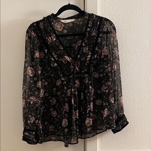 Zara Floral Blouse